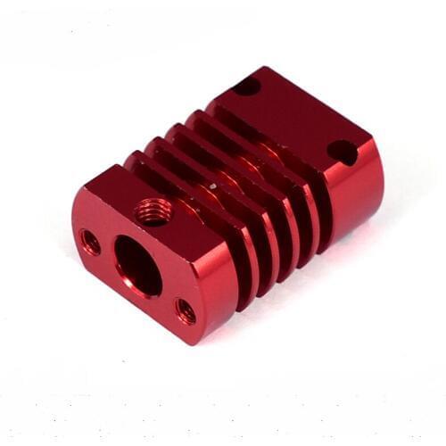 3D Printer parts MK10 E3D V6 Heat Sink Red Aluminum 23x20x12mm Radiator Fins