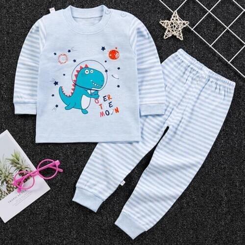 Kids Underwear Clothing Sets Children Pajamas Spring Autumn Winter Cartoon Sleepwear Baby Nightwear For Boy And Girl