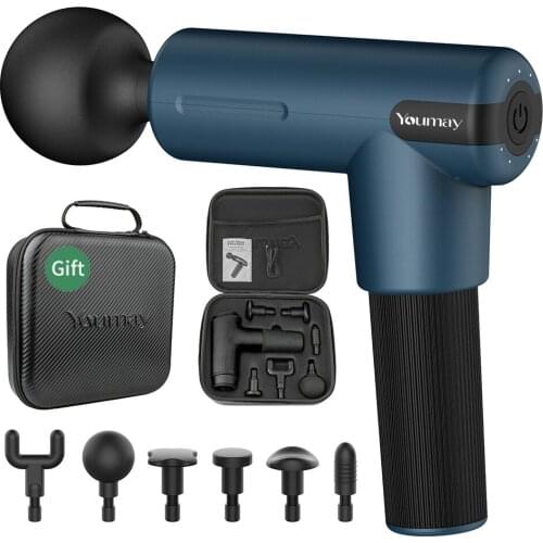 Youmay Mini Massage Gun Electric Body Relaxation Massager Deep Tissue Muscle Massager Pain Relief Fascia Gun Slimming Shaping