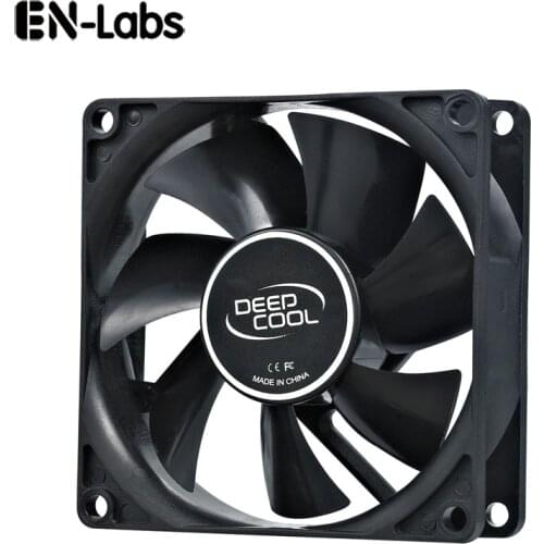 En-Labs PC Computer 80mm Hydro Bearing 20dBA Ultra Silent Case Fan Heatsink Cooler Cooling,8CM Fan Power by Molex IDE 4pin