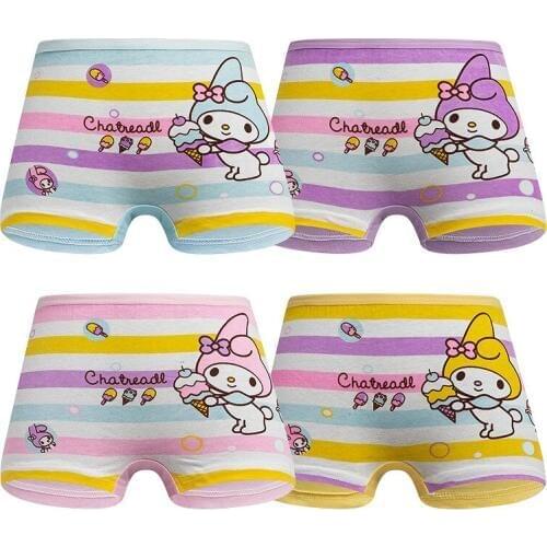 HPBBKD New 10pcs/lot Girls Underwear kids panties girls' briefs female childs underwear Girl cartoon panties underpants 6035