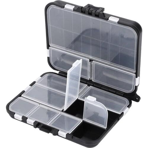 Fishing Box 26 Compartments Fishing Accessories Lure Hook Boxes Storage Double Sided High Strength Fishing Tackle Box