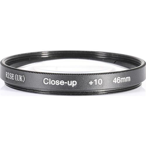 RISE(UK) 46mm Close-Up +10 Macro Lens Filter for Nikon Canon SLR DSLR Camera