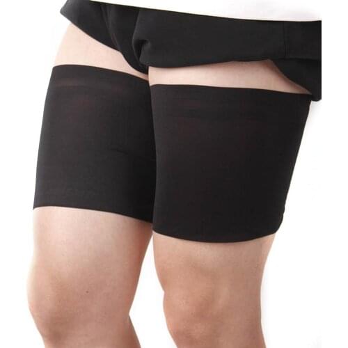 Leg Ladies Socks Warmer Women Slimmer Band Silicone Non-Slip Sports Solid Color Thighs Anti - Friction Legs Elastic Band