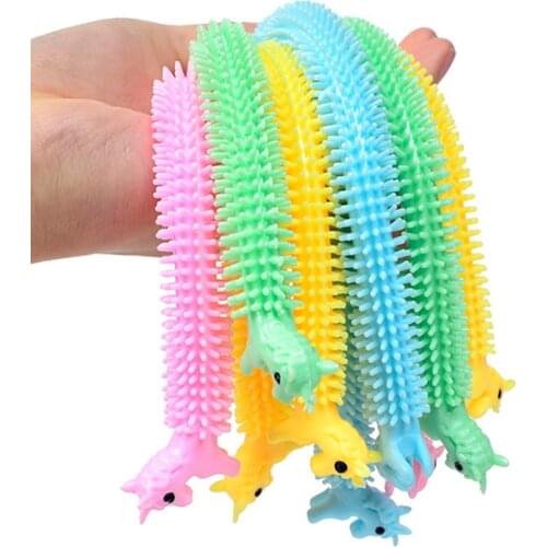 New Creative TPR Unicorn Childrens Decompression Pull Rope Cute Pet Vent Noodles Adult Man Woman Novelty Office Anti Stress Toy