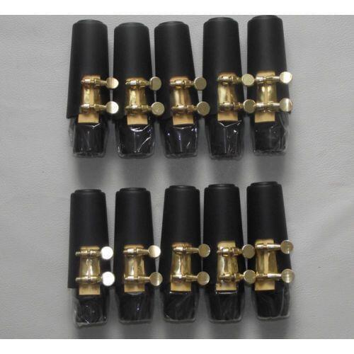 New 10 pcs Alto Sax mouthpiece and ligature and cap