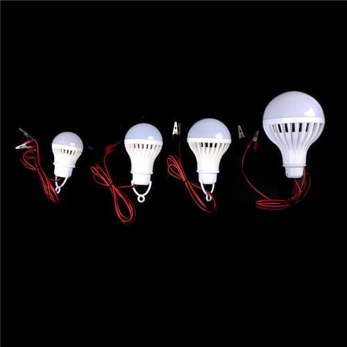 Practical LED Bulbs 12V DC 3W 5W 7W 12W LED Lamp Home Camping Hunting Emergency Outdoor Light Lamparas