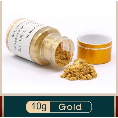 Edible Food Coloring Gold Food Powder 10g Dye for Cake Decorations Baking Pastry Macaron Chocolate