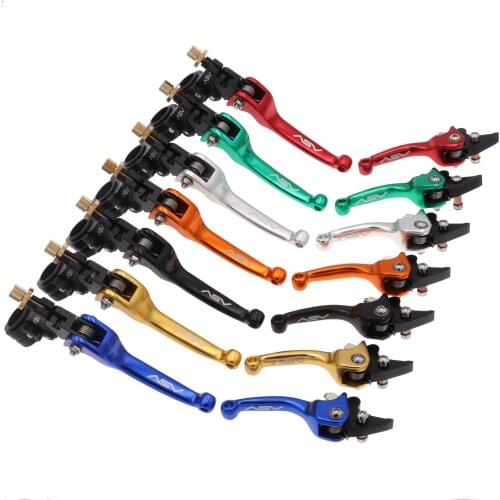 Aluminum Alloy ASV Clutch Brake Folding Lever for KXF CRF YFZ KLX CQR KLX ATV Dirt Pit Bike