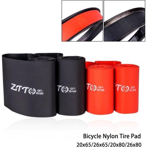 Snow Mountain Bike 20/26 Inch Inner Tube Pad Nylon PVC 26/20 Inch Wide Inner Tube Explosion-Proof Belt Anti Puncture Tape