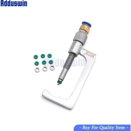 Universal diesel common rail injector clamp fixture, fuel injector repair tool, 4mm sealing ring for oil collector and clamp