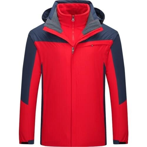 Snowboard Waterproof Outerwear High Quality Mountain Snow Coat Men Skiing Jackets Outdoor Hot Ski Equipment 3 In 1 Winter Jacket