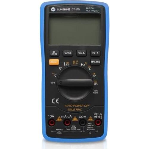 High Precision SUNSHINE DT-17N Digital Display AC DC Voltage and Current Resistance Multimeter Fully Automatic Measurement