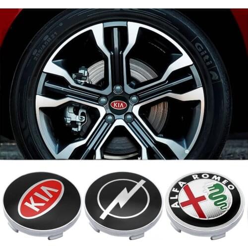 4pcs 60mm Car Accessories Wheel Center Tire hub Caps Cover Stickers For VW Volks wagen CC Golf 4 5 6 7 Sharan 7N Passat B5 B6 B7