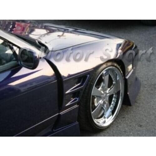 Car Accessories Carbon Fiber DM Sports Style +30mm Front Fender Fit For 1989-1994 S13 Silvia PS13 Front Fender Cover