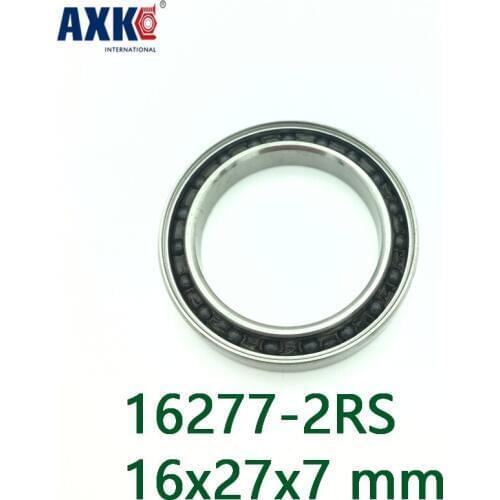AXK 16277 Hybrid Ceramic Bearing 16x27x7 mm ABEC-1 (1 PC) Bicycle Bottom Brackets & Spares 16277RS Si3N4 Ball Bearings 16277-2RS