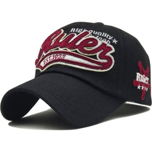 Hot Baseball Cap For Women Men Retro Fitted Caps Embroidery Letter Snapback Hat Casual Hip Hop Hats Casquette Dad Bone gorras