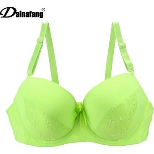 Sexy full cup push high bra fashion women solid underwear adjustment drag hook and eyes female casual bra