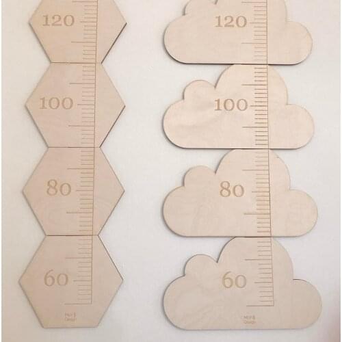 Kids Wooden Growth Size Chart Height Chart Baby Child Kids Height Ruler Measure Ruler for Kids Room Home Decoration Hang