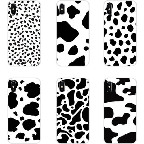 For Samsung A10 A30 A40 A50 A60 A70 M30 Galaxy Note 2 3 4 5 8 9 10 PLUS Cow spot Accessories Phone Shell Covers