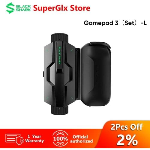 Black Shark Gamepad 3 (Set)-L Portable E-sports Design Press-in joystick Six-axis Sensor Black Shark Original Accessories