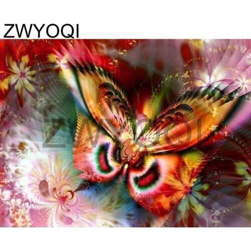 Full Square Diamond mosaic butterfly Full Round Diamond painting butterfly 5D DIY Diamond embroidery Cross stitch butterfly