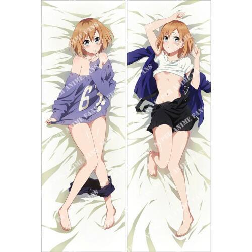 Japanese Anime SHIROBAKO Miyamori Aoi Hugging Pillow Cover Case Pillowcase Decorative Pillows 2Way 50*160cm