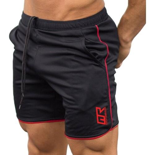 Men Summer Swim Shorts Solid Color Elastic Waist Drawstring with Pockets Swimming Trunks New Fashion 2021