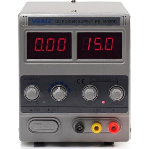 Tool Sets For YIHUA 1502DD DC Power Supply Adjustable Digital 15V 2A For iphone Phone mobile Repair Fix