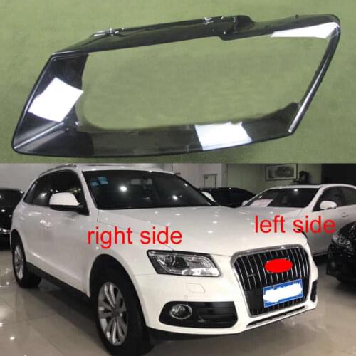 For Audi Q5 2013 2014 2015 2016 Headlamps Ransparent Cove Headlights Shell Lampshade Lens Headlamp Shell Glass Lens