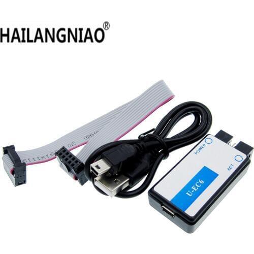 New! C8051F MCU emulator downloader U-EC6 EC6 Enterprise Edition to send firmware fix