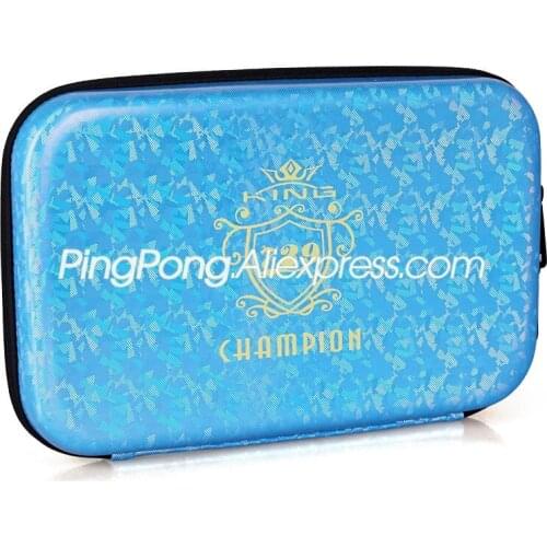 Friendship 729 KING Table Tennis Bag / Case Hard Cover Square Original 729 Ping Pong Bat / Racket Case