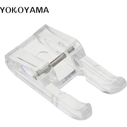 YOKOYAMA Sewing Machine Presser Foot Accessories Transparent Opening Embroidered Cloth Presser Foot Electric Sewing Machine