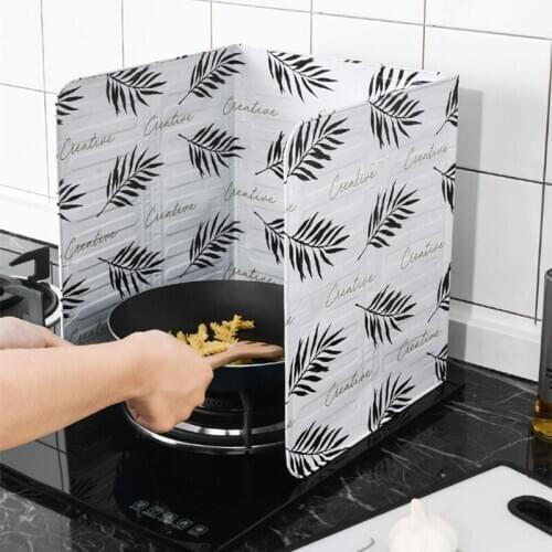 Folding Splash-proof Oil-Proof Baffle Gas Stove Oil Shield Household Kichen Cooking Accessories