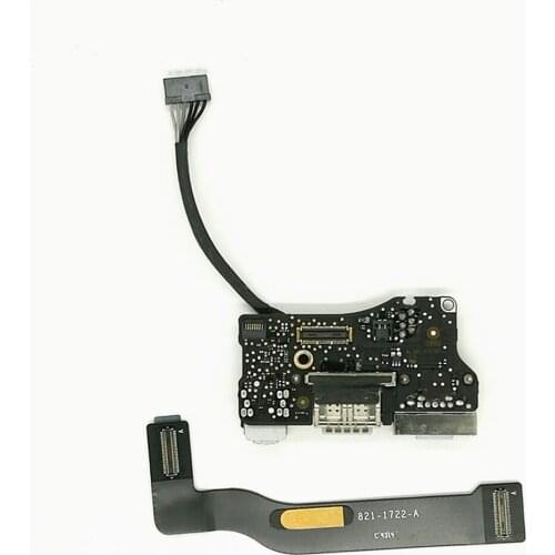 Tarjeta de audio USB original para computadora portátil con cable flexible para Macbook Air A1466 de 13 pulgadas, mediados de 20