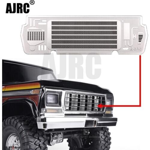 TRAXXAS TRX-4 Mustang BRONCO Simulation Cooling Decoration Metal Heat Sink For 1/10 Rc Crawler Car water tank piece