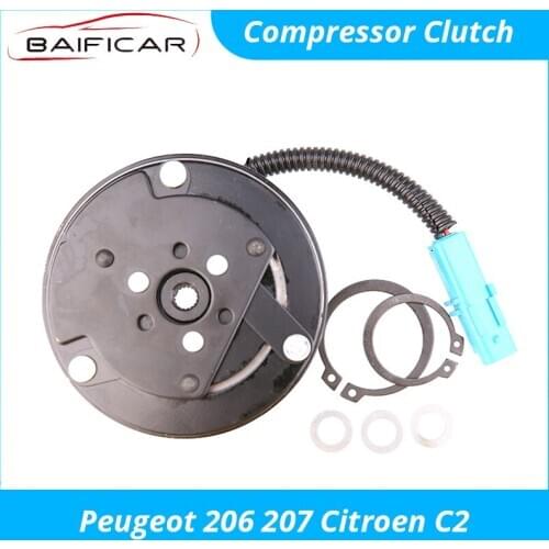 Baificar Brand New Quality Compressor Clutch Air Conditioner AC for Peugeot 206 207 Citroen C2
