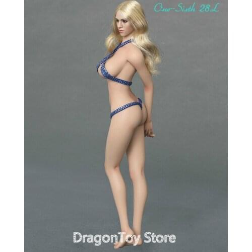 LDDOLL 28L 1/6 Seamless Silicone SFD Doll Body Big Bust for 12inch Collectible Action Figure DIY