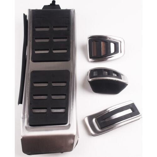 Car Fuel Brake Footrest Pedal case For Audi A4 A4L A6L A7 S7 A8 S4 RS4 A5 S5 RS5 8T Q5 SQ5 8R Manual car