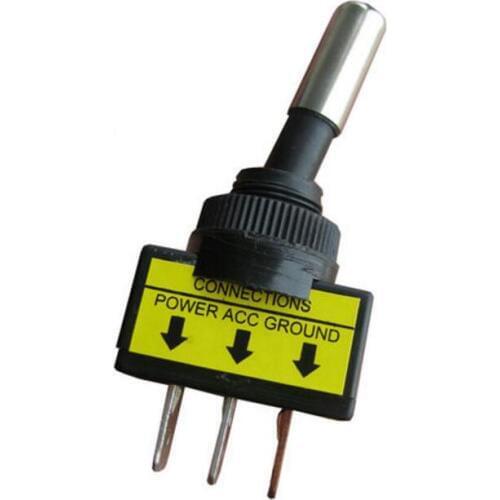 ASW-15D New 1pc/Lot 12V 20A Car Motor Auto Red LED Light Push Button Toggle Rocker Switch