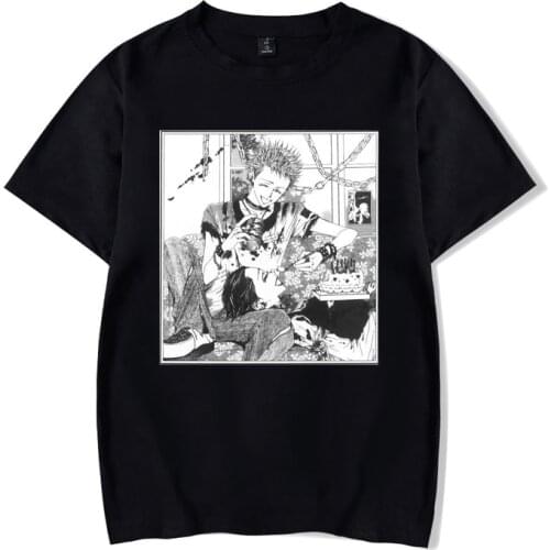 Nana Osaki T-Shirts Japan Anime Men Woman Manga Cartoon Printed O-neck Harajuku Clothing Summer Streetwear Short Sleeves Tees