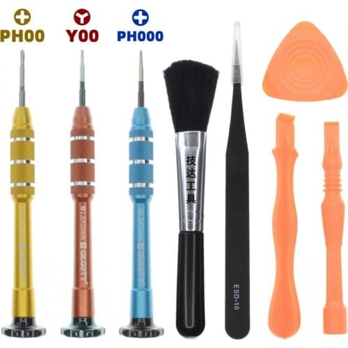 GILGOTT Magnetic Metal Screwdrivers Open Tool kit for Nintendo Switch Lite Console NS Joycon Gamepad New 3DS DSi XL LL