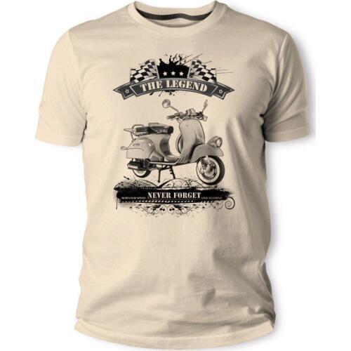 Neco Abruzzi 65 Classic Motorcycle Motorrad Vintage New 2019 MenS Casual Letter Printed Top Quality Printed Shirts