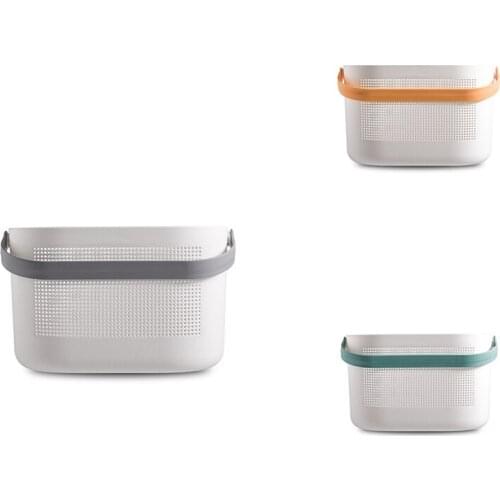 Storage Baskets with Handles, Shower Caddy Basket Bathroom Shower Organizer for Bathroom, Kitchen