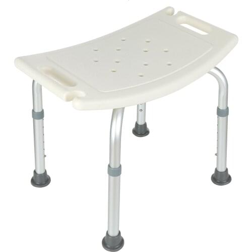 7 Gears Height Adjustable Elderly Bath Tub Shower Chair Bench Stool Seat