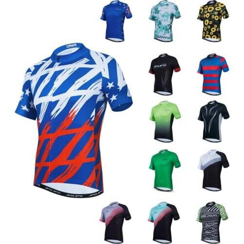 UFOBIKE Pro Team Cycling Shirts Cycling Jersey Men Summer Bicycle Jersey Racing MTB Bike Jersey