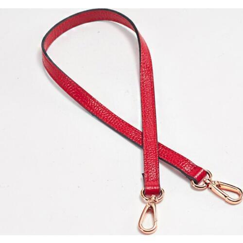 55cm Long Bag Strap Genuine Leather Women Girls Shoulder Bags Straps Belt Replacement HandbagsHandle Accessories Parts KZ9003