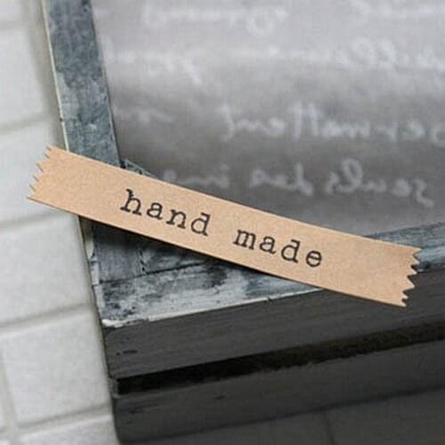 Handmade Stickers, Kraft Stickers for Hand-Made Products 600pcs/Lot
