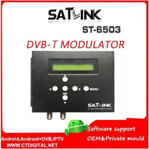 Satlink ST-6503 DVB-T Modulator Route DVB-T modulator AV Router DM Modulator DVB-T AV Digital RF Modulator