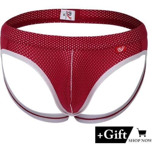 Sexy underwear men Temptation Erotic panties Breathable hip men sexy briefs Breathable Hollow Panties Valentines Men Gift Thongs